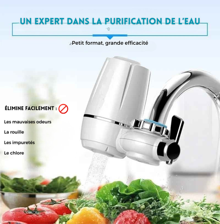 Purificateur d'eau du robinet, robinet de cuisine propre, filtre à eau, élimination de la rouille des bactéries