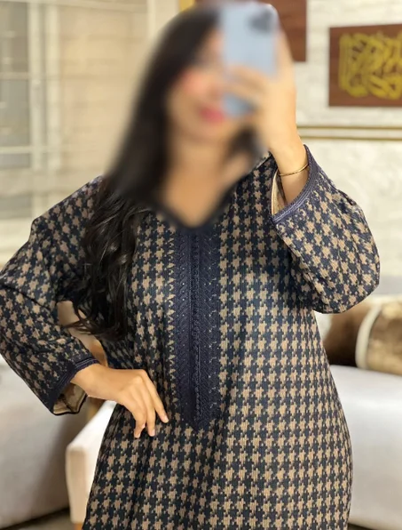 جلابة فلسطينية توب صوفة… أناقة راقية تحكي عن ذوقك في كل عيد خرجة ومناسبة