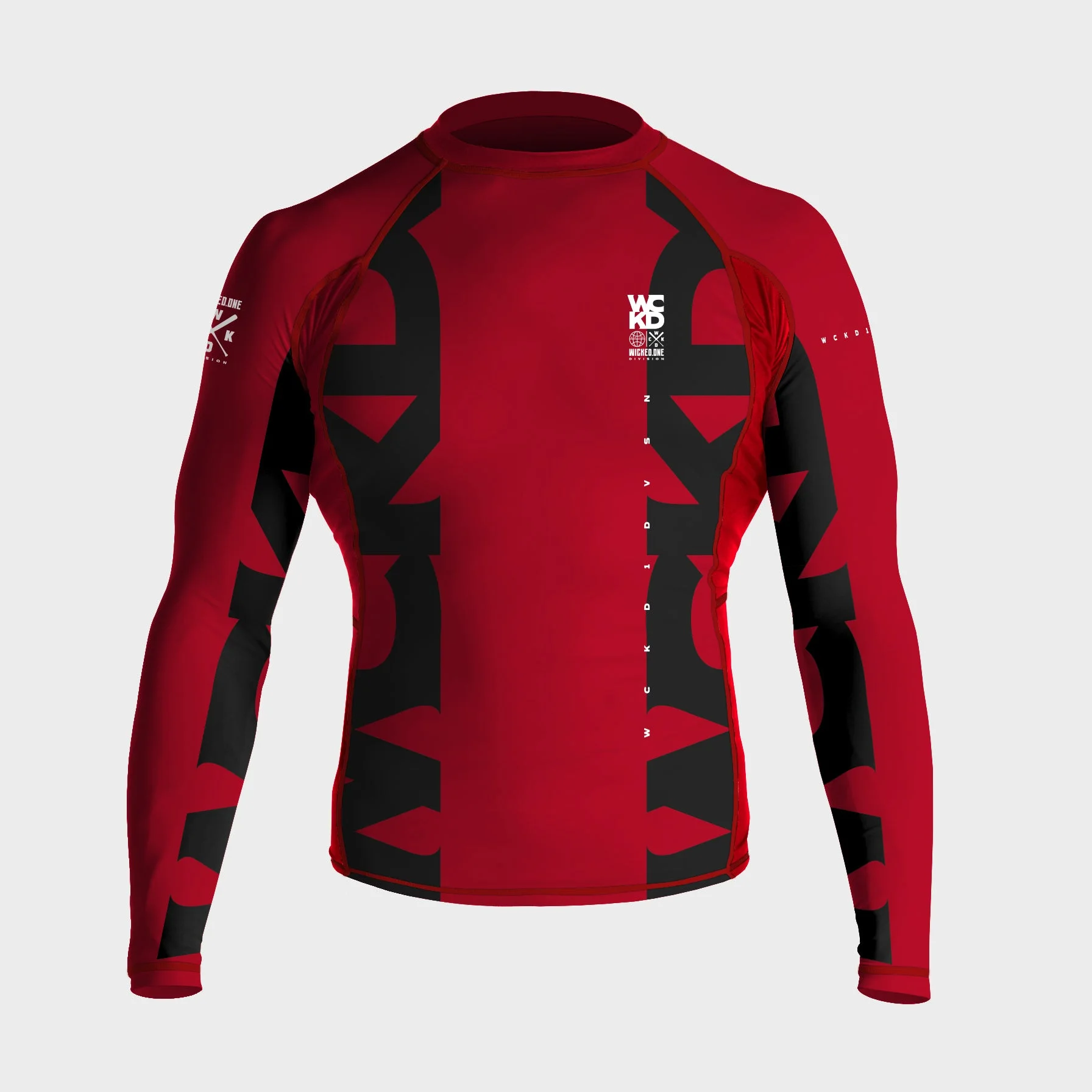 RASHGUARD WCKD ROUGE