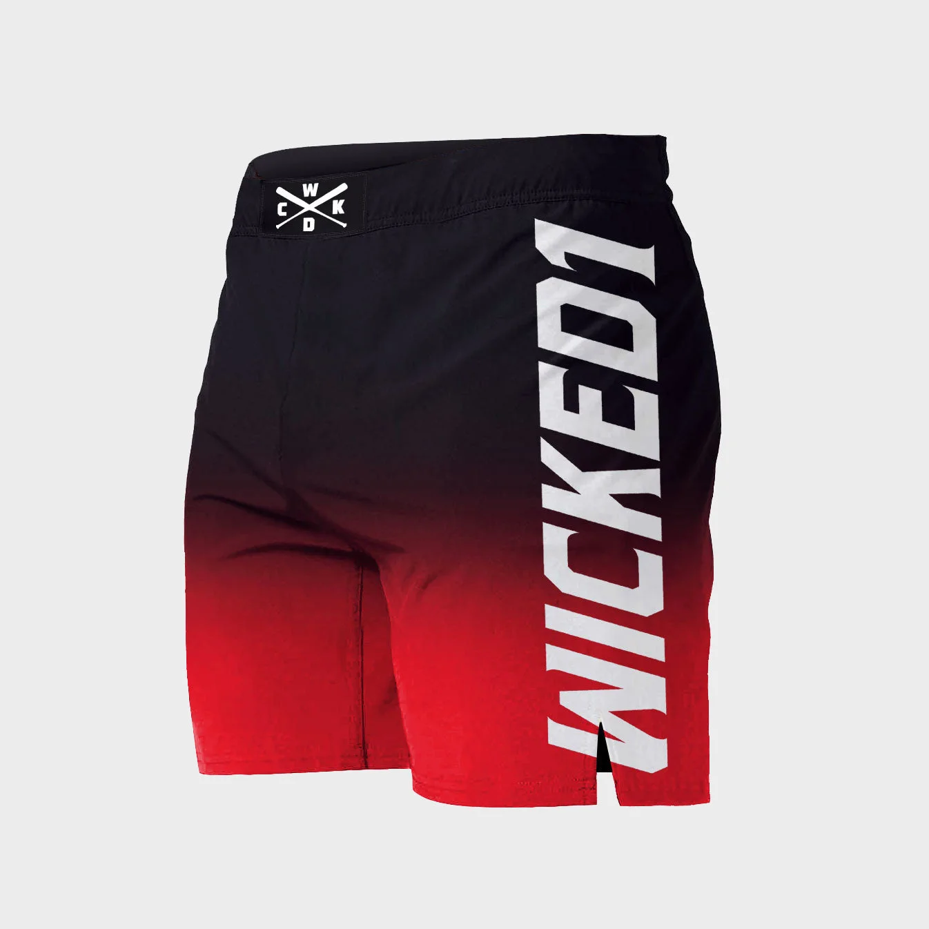 MMA SHORT COURT GHOST NOIR / ROUGE