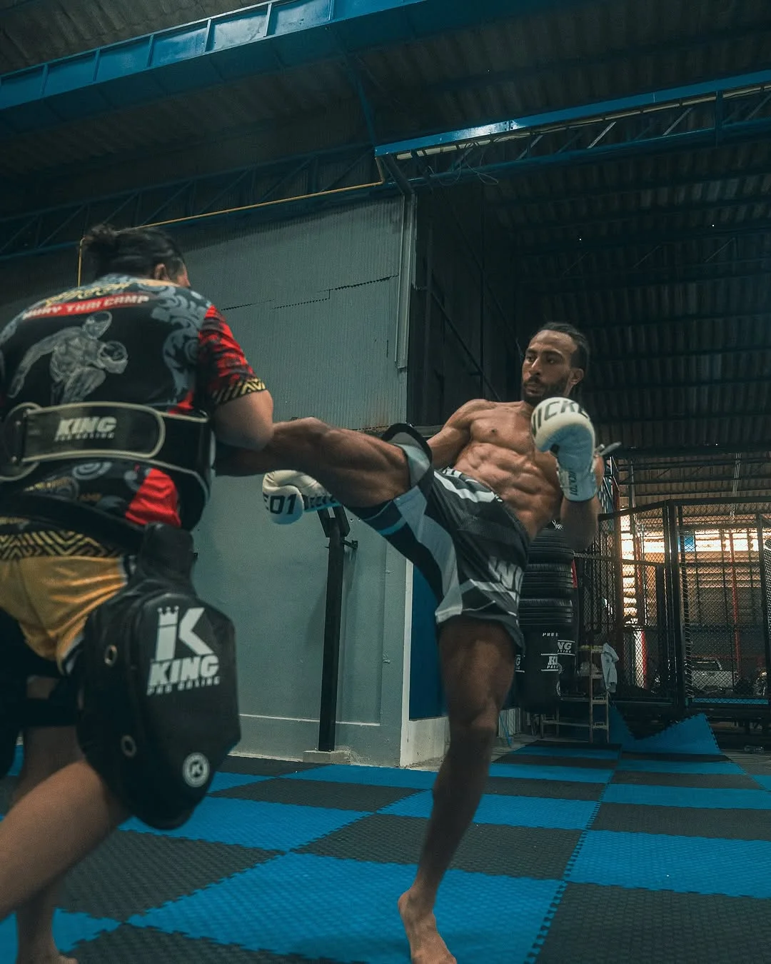MMA SHORT EAGER OTOSHI NOIR