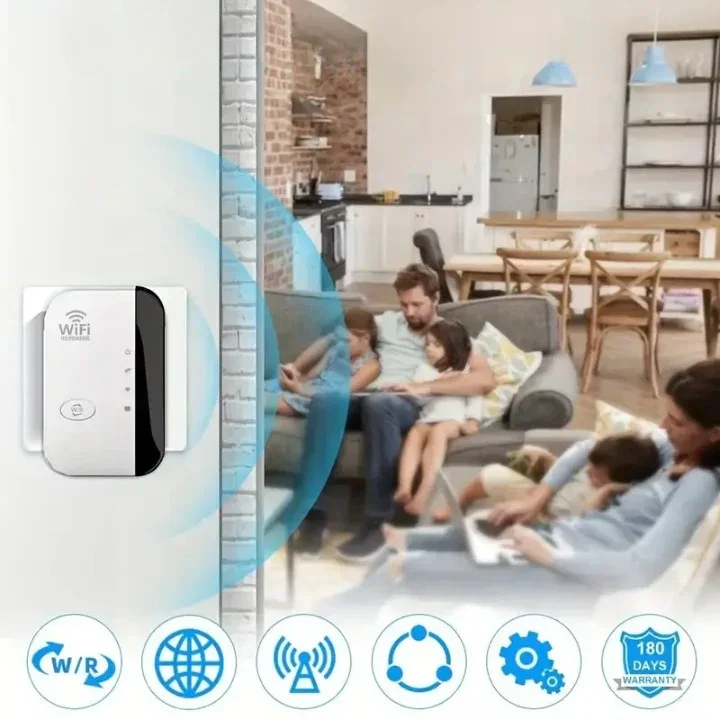 WiFi Repeater  — مقوّي إشارة الواي فاي