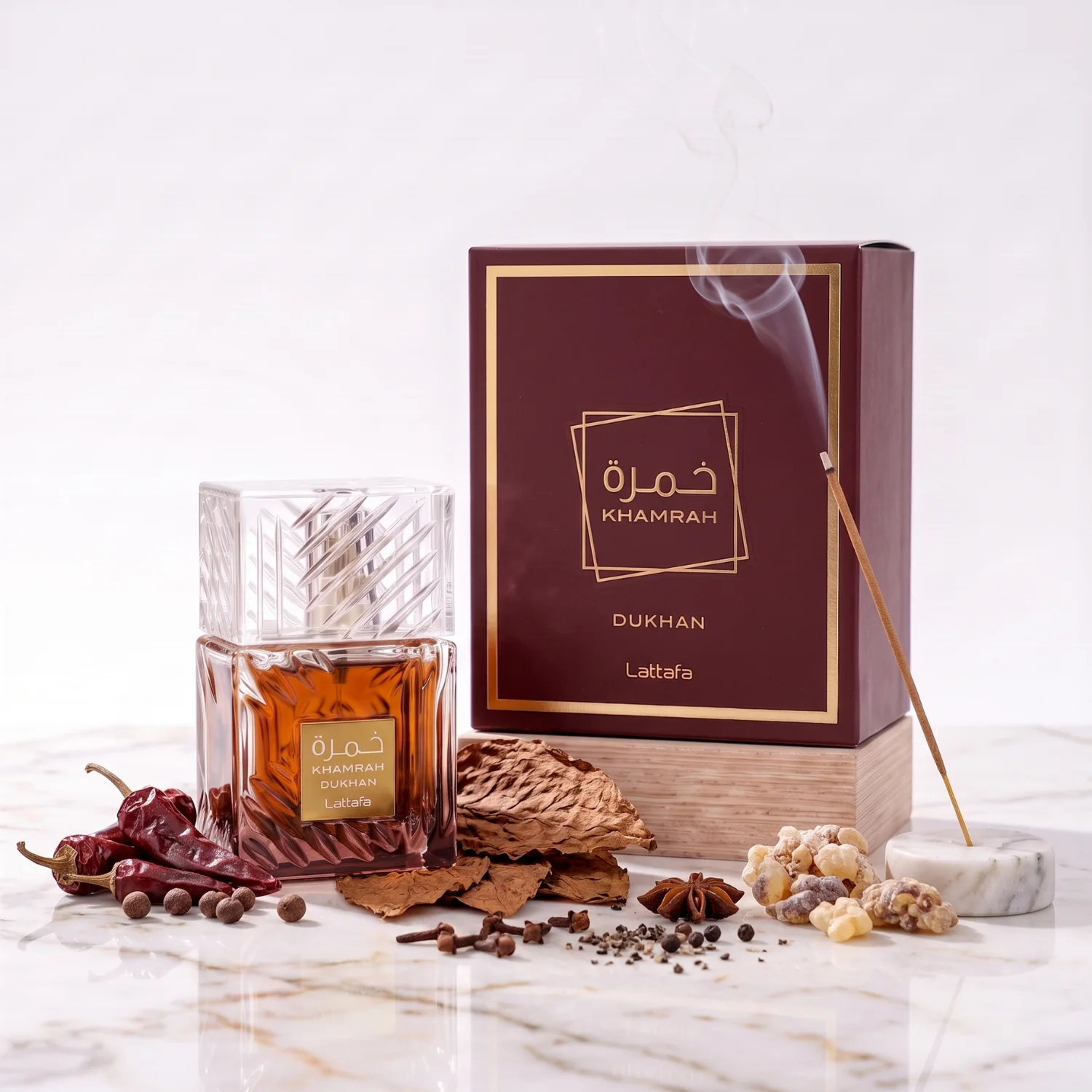 Khamrah Dukhan Lattafa Perfumes for men 100ML