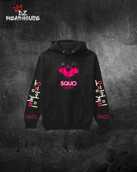سويتشرت فاخر بتصميم مستوحى من Squid Game