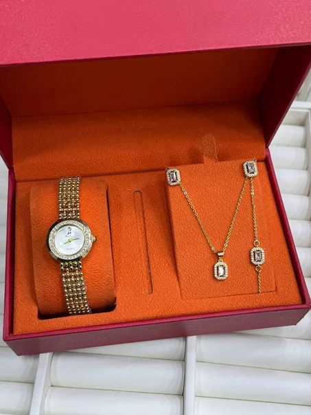 l'ensemble montre et bijoux