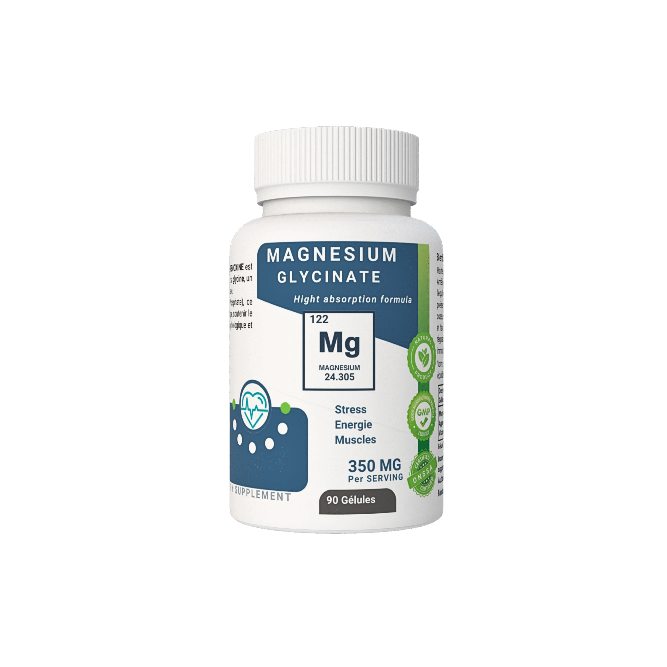 Magnésium Bisglycinate + Vitamine B6