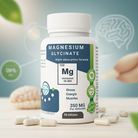 Magnésium Bisglycinate + Vitamine B6