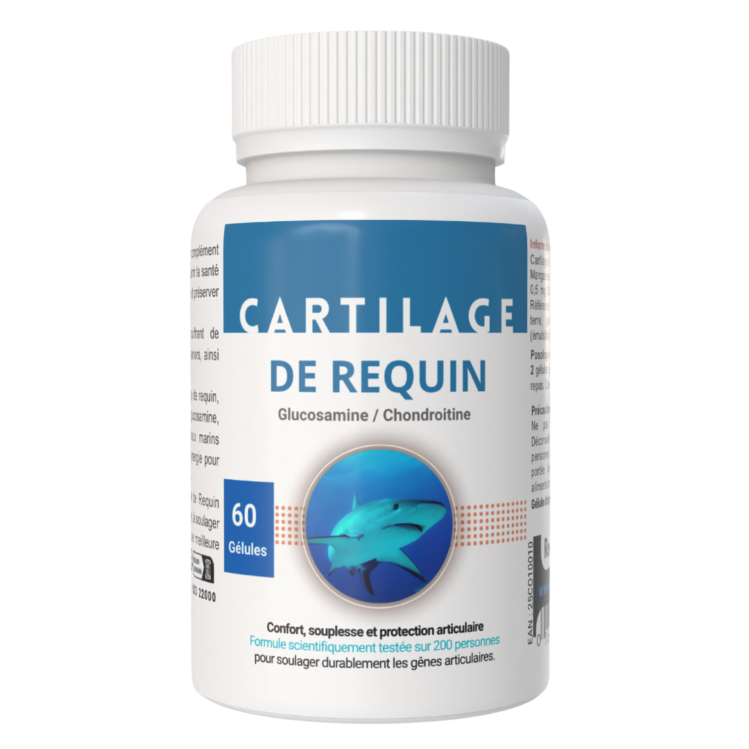 Cartilage de Requin 60 Gélules