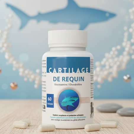 Cartilage de Requin 60 Gélules
