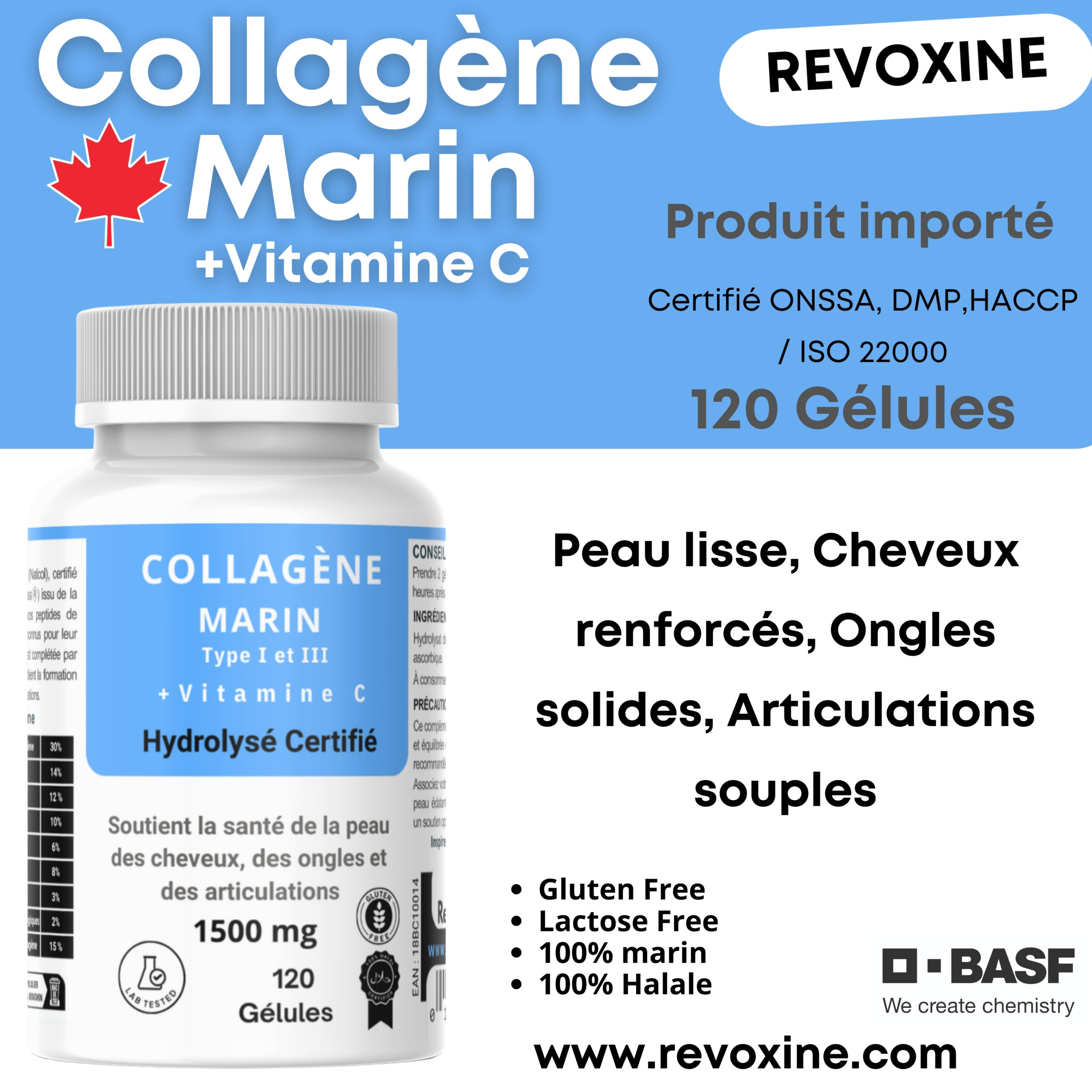 Collagène Marin 120 Gélules