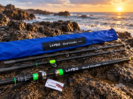 🎣 قصبة صيد LAPSO Surf Caster 5003 – قصبة احترافية للرمي البعيد والصيد البحري من الشاطئ