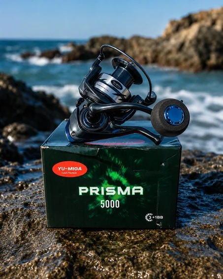 ماكينة صيد YU-MIGA PRISMA 5000 بقوة سحب 15 كغ – 3+1 رولمان بلي