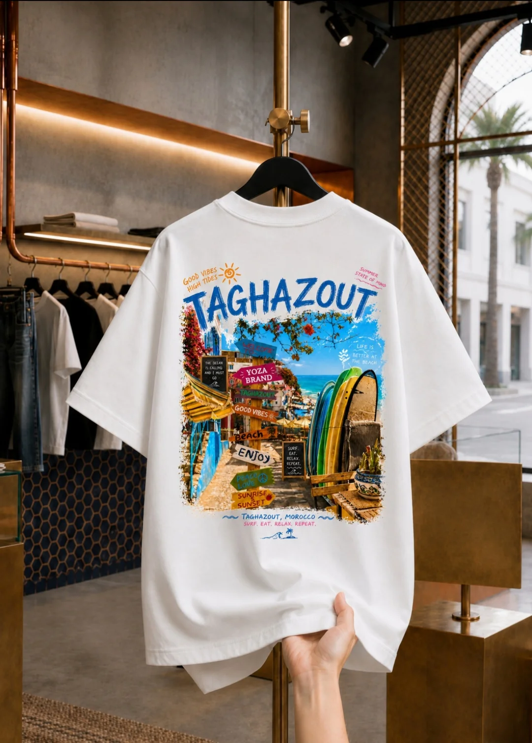 T-SHIRT TAGHAZOUT VIBES