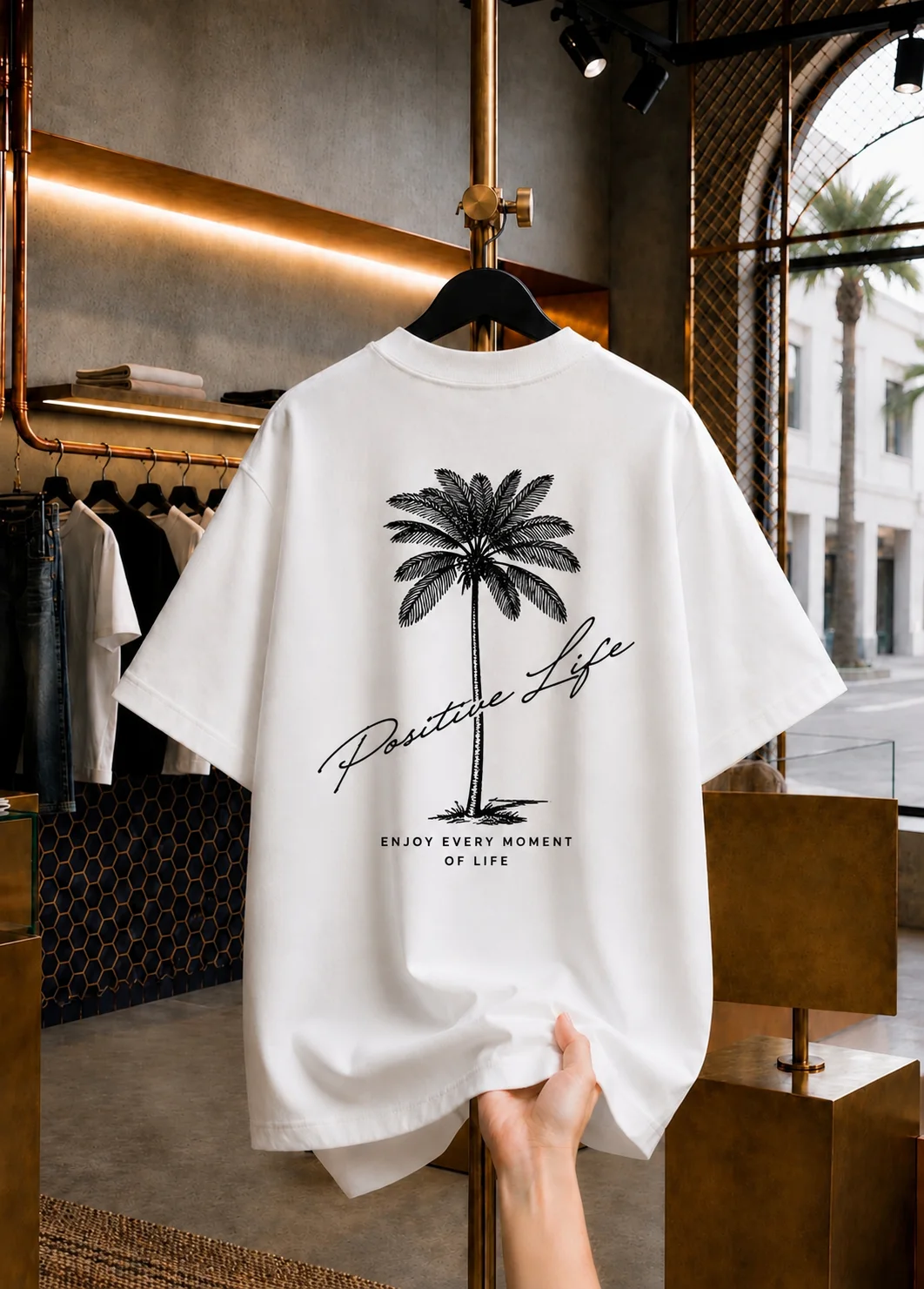 T-SHIRT POSITIVE LIFE
