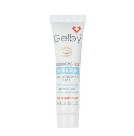 GALBY HYDRASKIN MICROBIOME TECH CREME CONTOUR DES YEUX 3 EN 1 15 ML