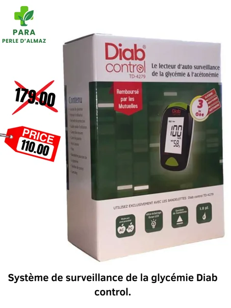 Le lecteur de glycémie Diab Control
