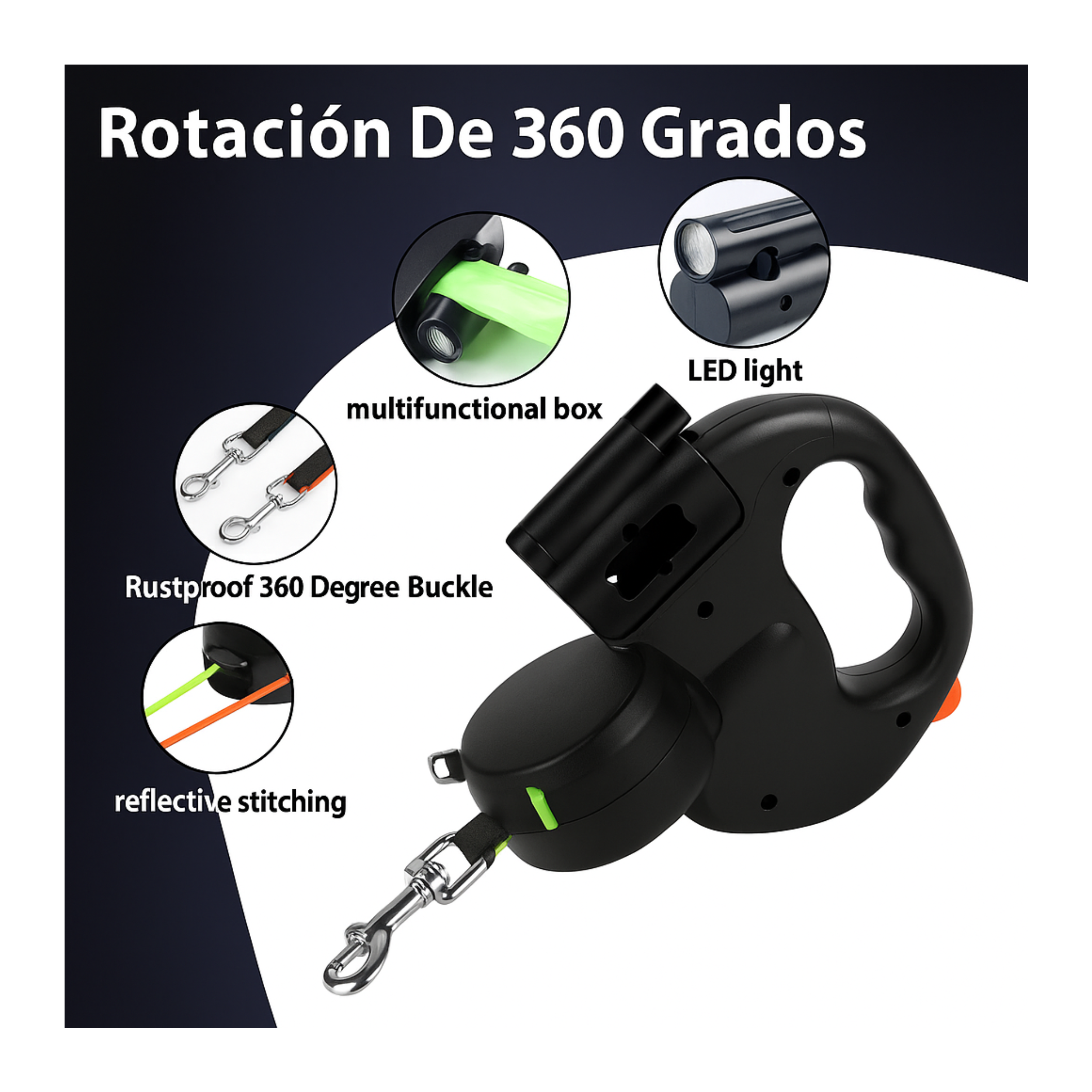 Correa de Rotación de 360 Grados