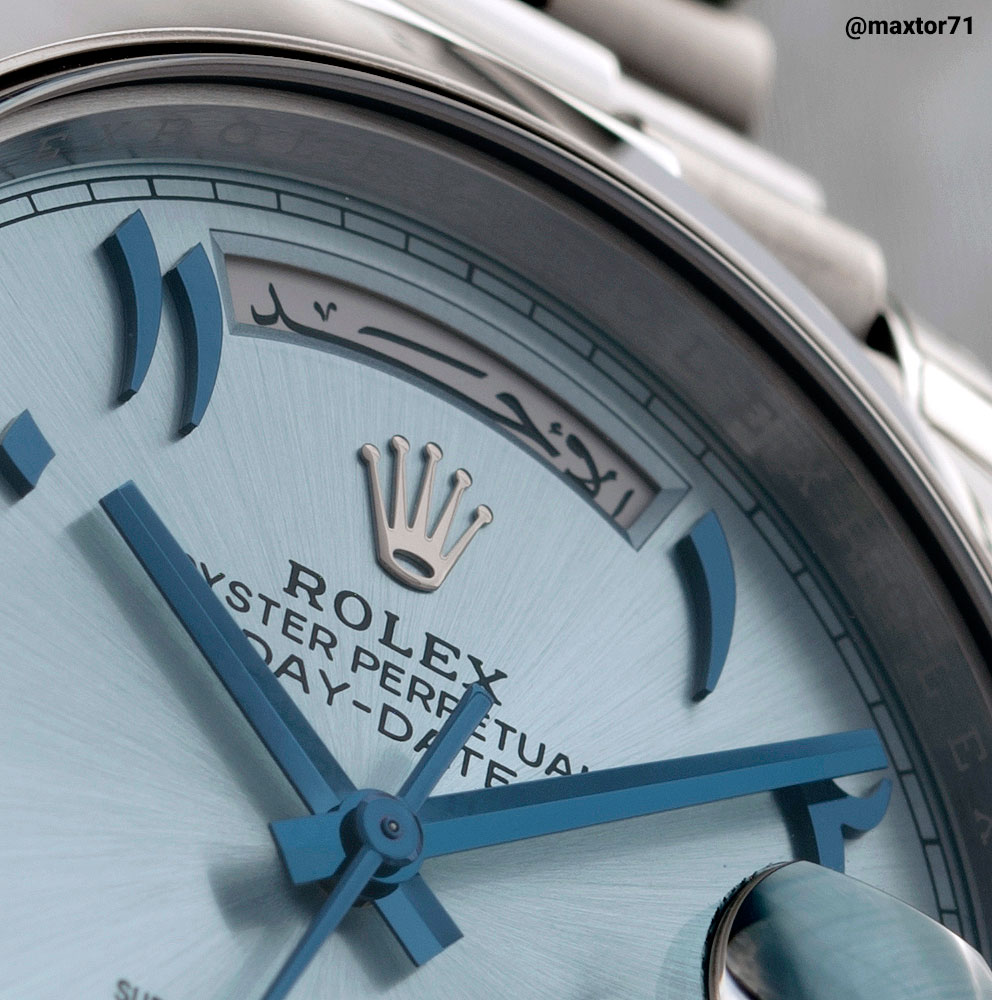Rolex President Automatic – النسخة ديال الأرقام العربية