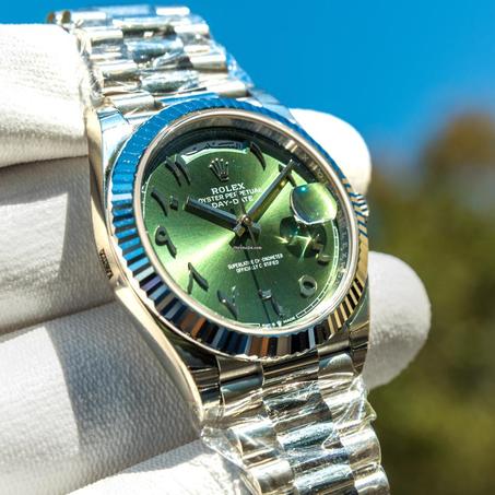 Rolex President Automatic – النسخة ديال الأرقام العربية
