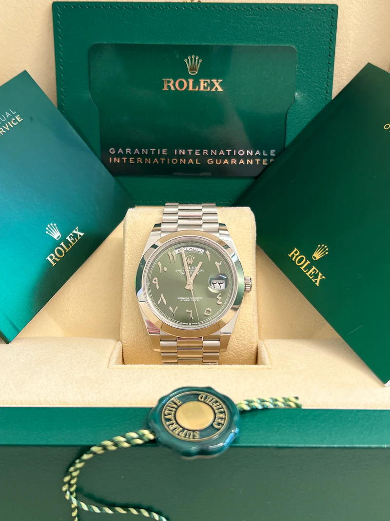 Rolex President Automatic – النسخة ديال الأرقام العربية