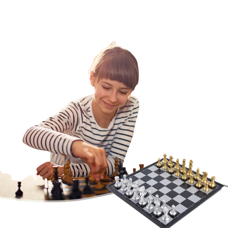 ♟️ لعبة الشطرنج المغناطيسية – العب بذكاء أينما كنت!