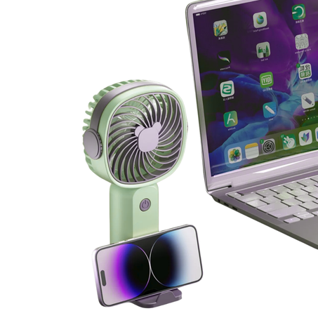 ❄️ مروحة محمولة صغيرة – انتعاش في راحة يدك!