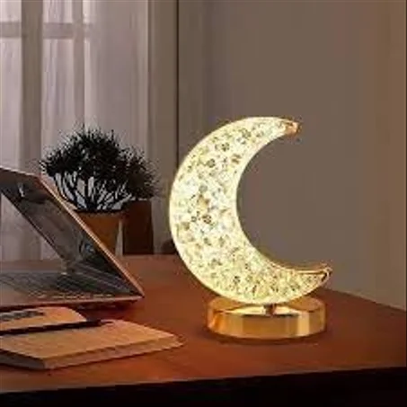 مصباح هلال بلوري