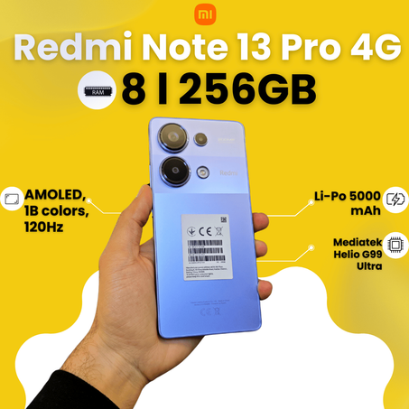Redmi Note 13 Pro 4G 8 l 256GB