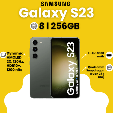 Galaxy S23 8 l 256GB