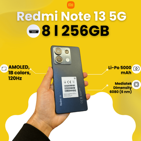 Xiaomi Redmi Note 13 5G  8 l 256GB