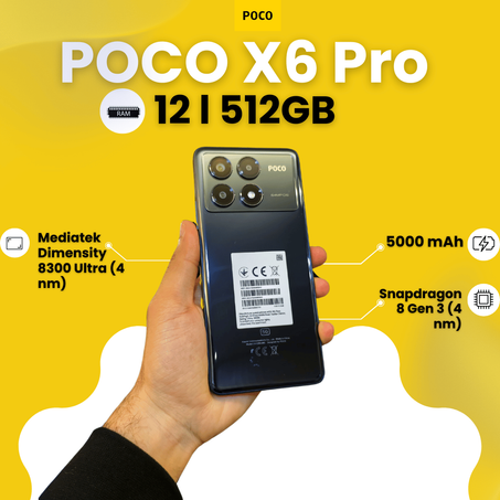 POCO X6 Pro 12 l 512GB