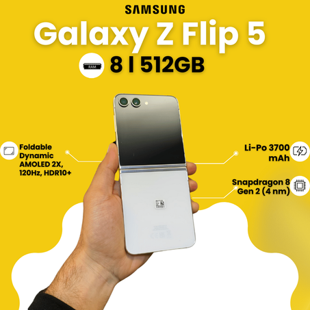 Galaxy Z Flip 5 8 l 512GB
