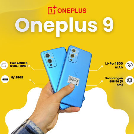 OnePlus 9 l 8/128GB Snapdragon 888