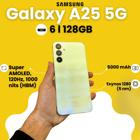 Galaxy A25 5G 6 l 128GB
