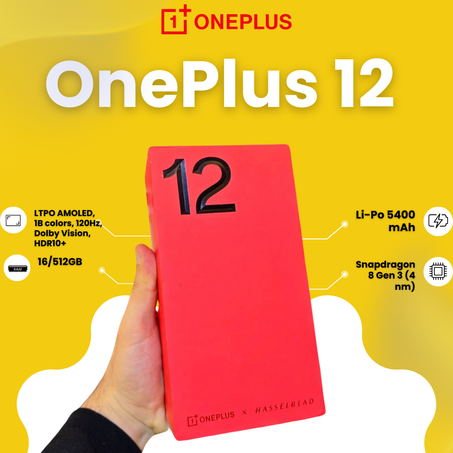 OnePlus 12 l 16/512GB Neuf