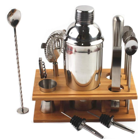 Ensemble de fabrication de cocktails 14 pièces