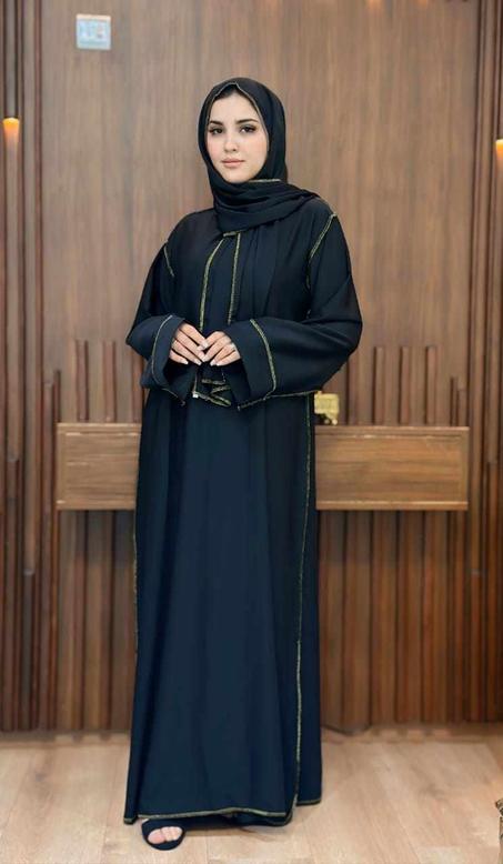 عباية أنيقة بالفولار