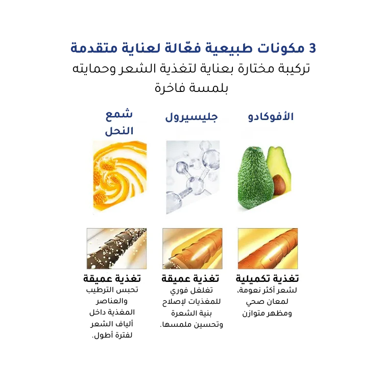 واكس شعر للتثبيت واللمعان | Smooth Hair Wax Stick