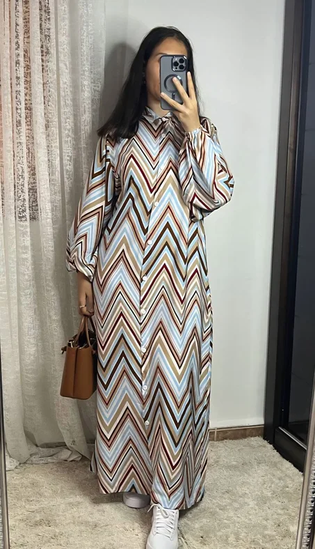 robe chemise Zig Zag