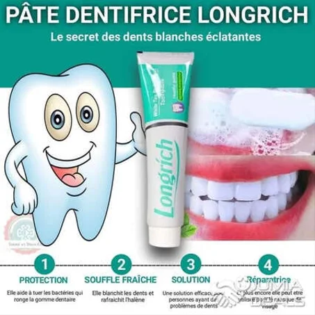 LA PÂTE DENTIFRICE AU THÉ BLANC DE LONGRICH