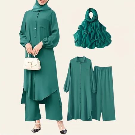 فستان عباية للنساء من ابروت، رداء اسلامي قفطان اسلامي