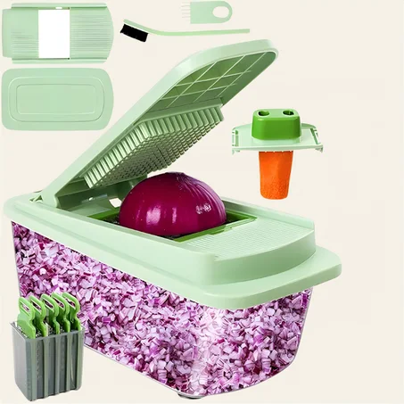 مفرمة خضراوات بـ 8 شفرات