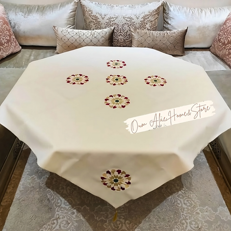 ناب الجلد "similicuir" بطرزة الزليجة المغربية 🇲🇦