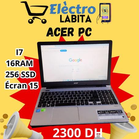 ACER I7 4EME GENERATION 16 RAM 256 SSD