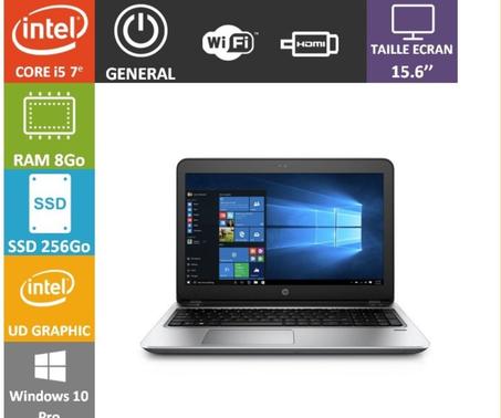 ordinateur portable hp probook450 G4 I5