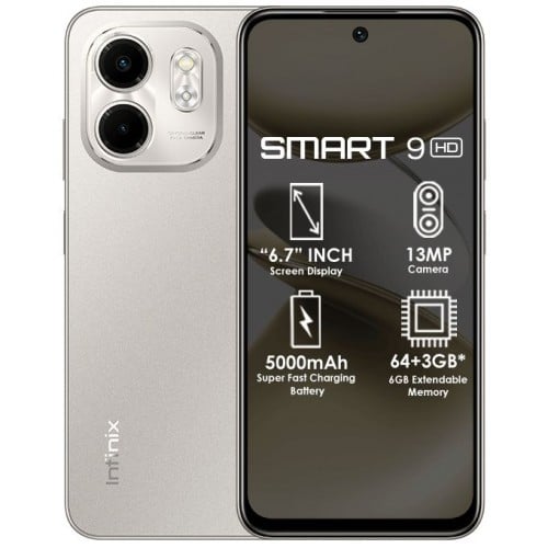 INFINIX SMART 9 128Go 4+4Go RAM