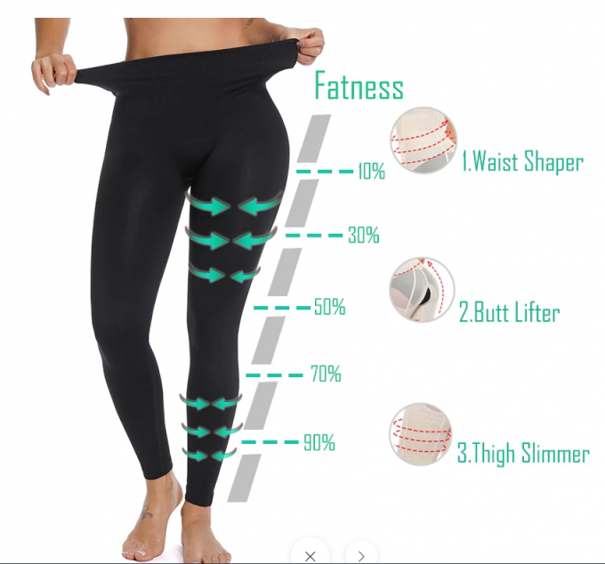 Women Leg Shapewear Body Shaper Anti Cellulite Compression