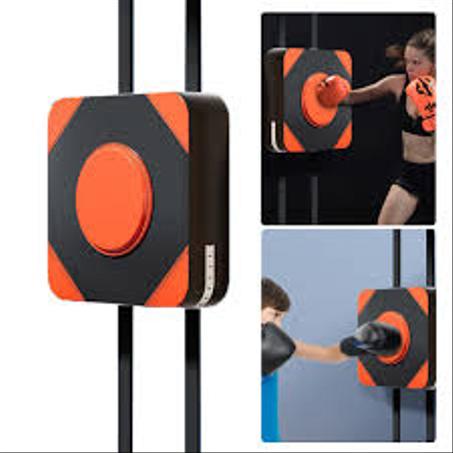 وسادة هدف حائط جلدية هادئة - حقيبة إسفنجية مرنة للغاية للتدريب على الملاكمة