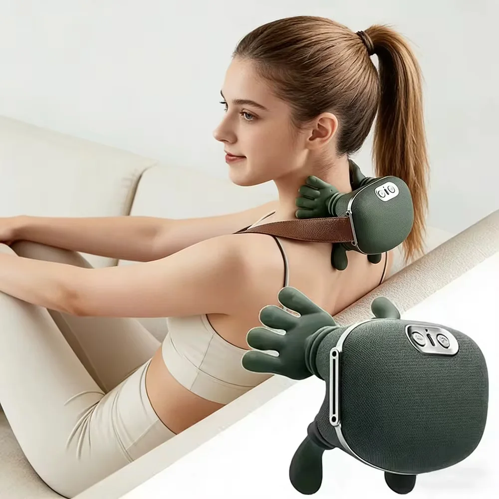 NeckoRelax™ – Mini Masseur Intelligent pour Cou & Épaules