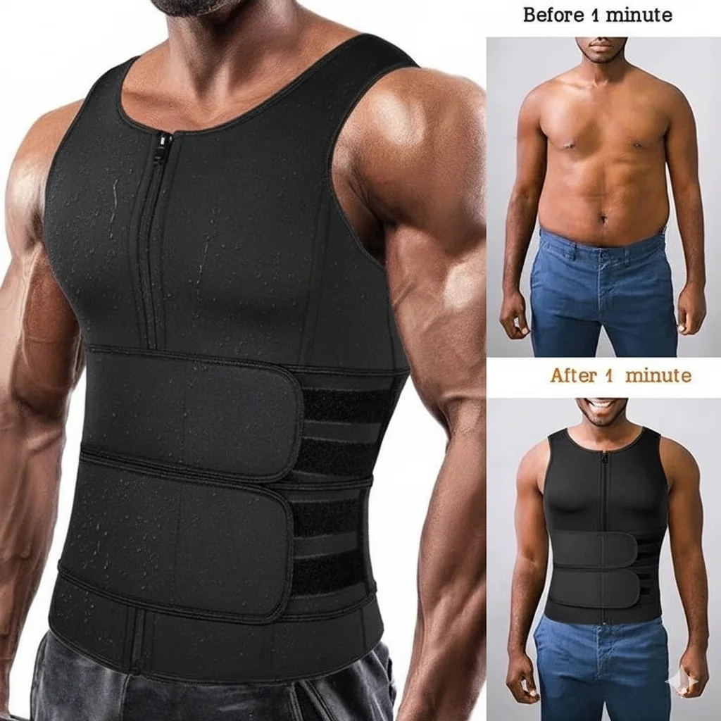 Gilet Sauna Sport & Brûle-graisse